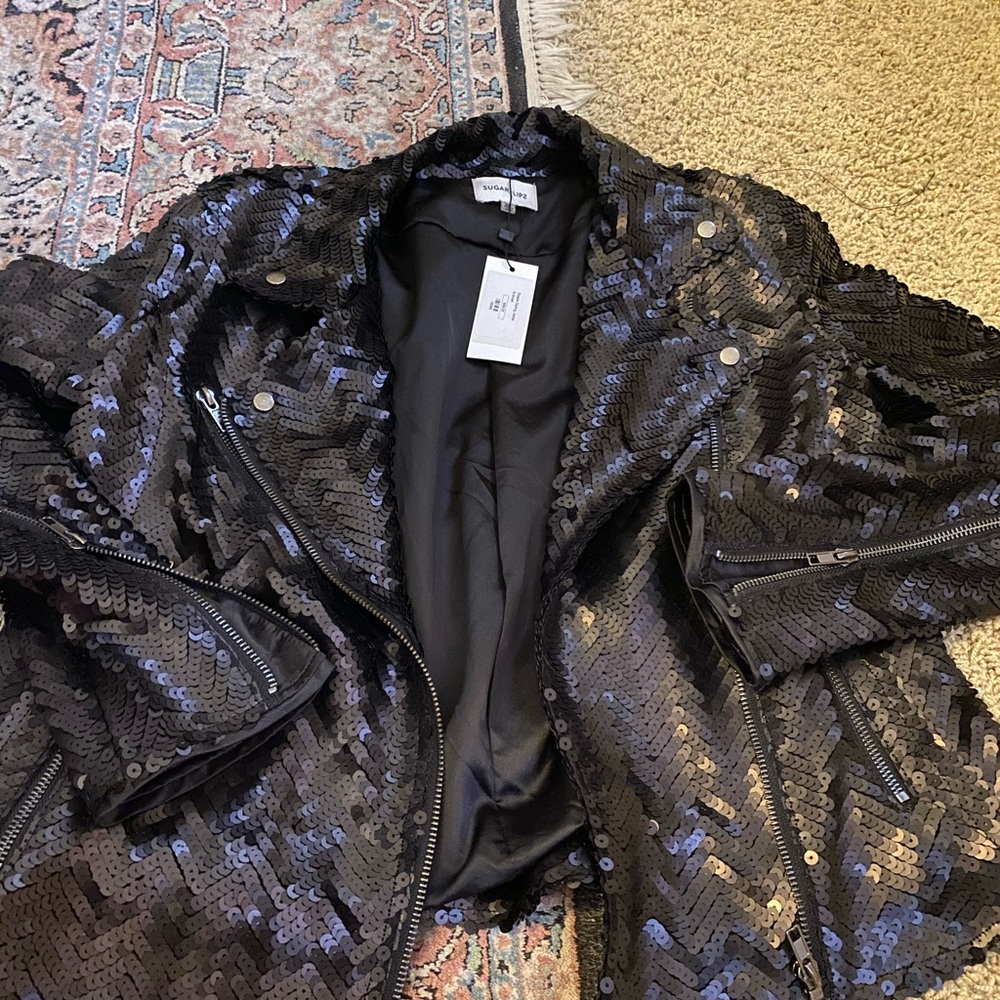Sequin blazer